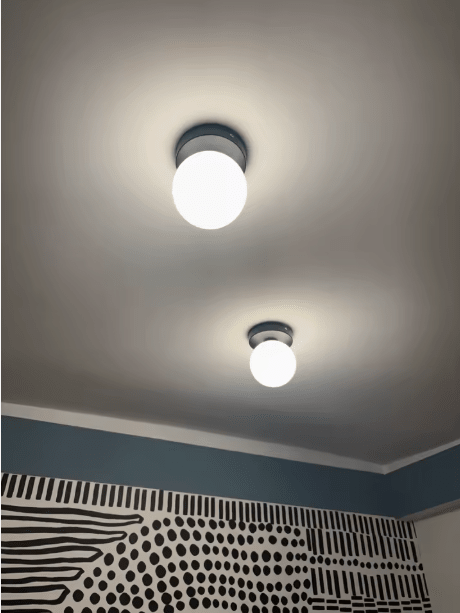 Rosalie | Macaron Sphere Glass Wall Sconce - Luma House