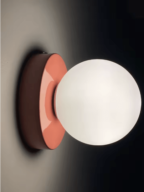 Rosalie | Macaron Sphere Glass Wall Sconce - Luma House