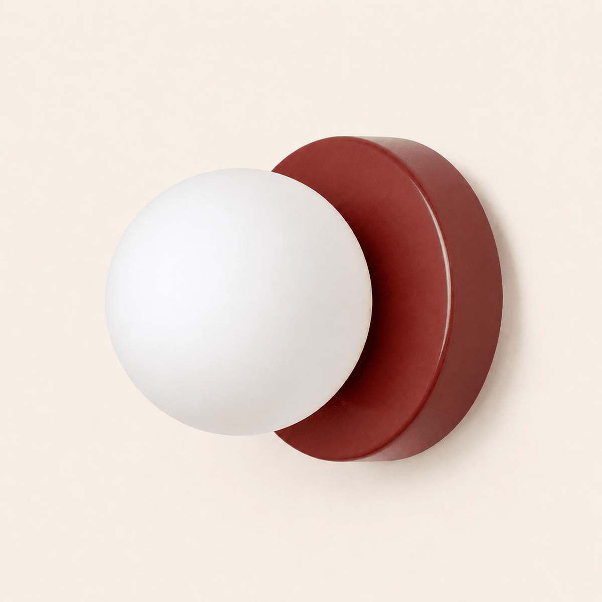 Rosalie | Macaron Sphere Glass Wall Sconce - Luma House