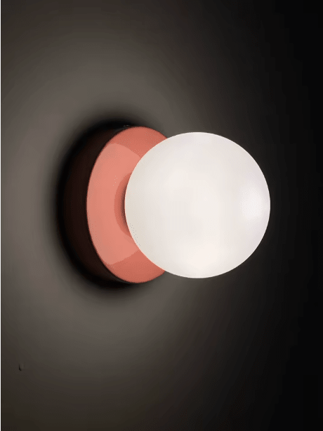 Rosalie | Macaron Sphere Glass Wall Sconce - Luma House