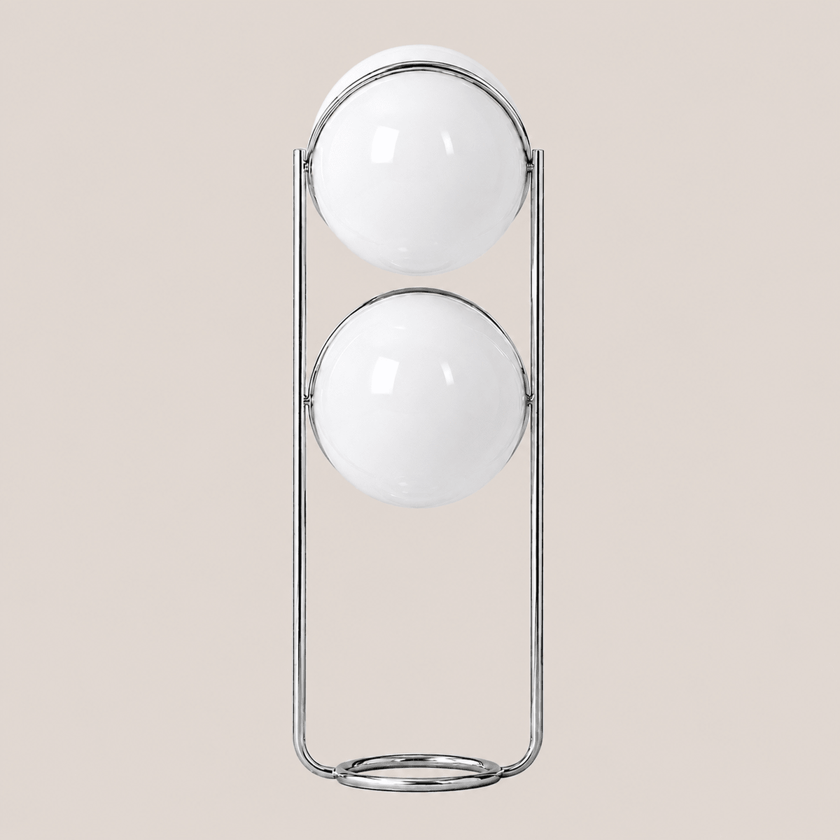Rune | Bauhaus Acrylic Globe Floor Lamp - Luma House