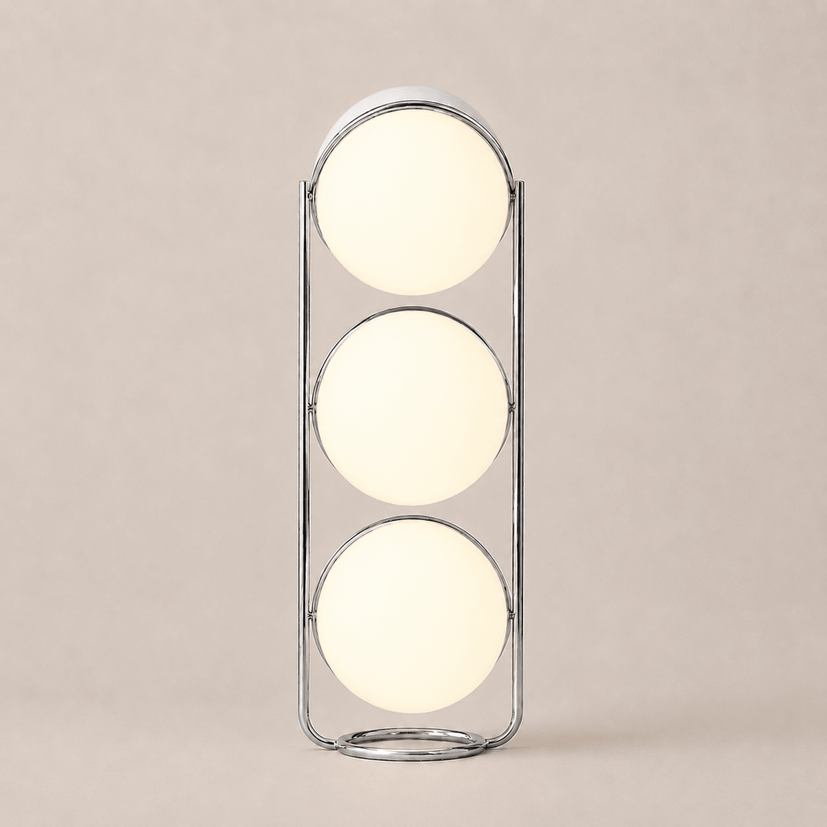 Rune | Bauhaus Acrylic Globe Floor Lamp - Luma House