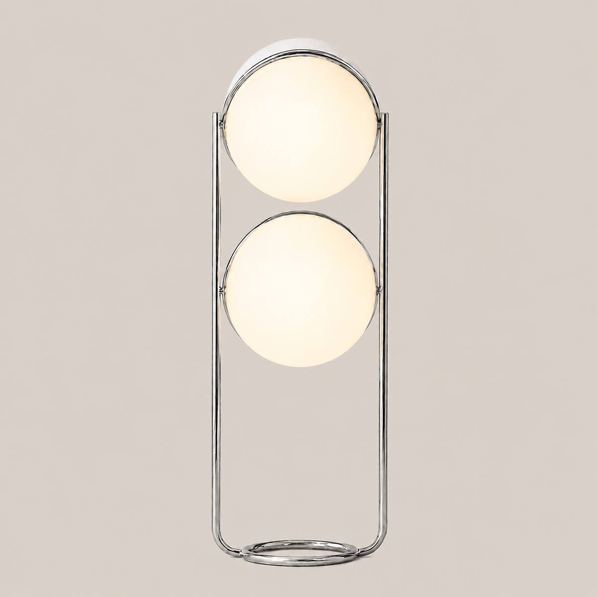 Rune | Bauhaus Acrylic Globe Floor Lamp - Luma House