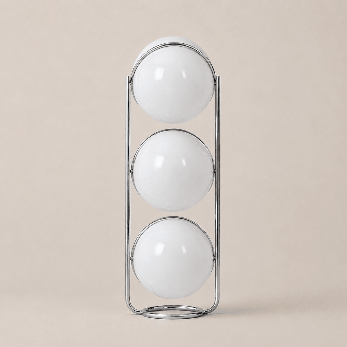 Rune | Bauhaus Acrylic Globe Floor Lamp - Luma House