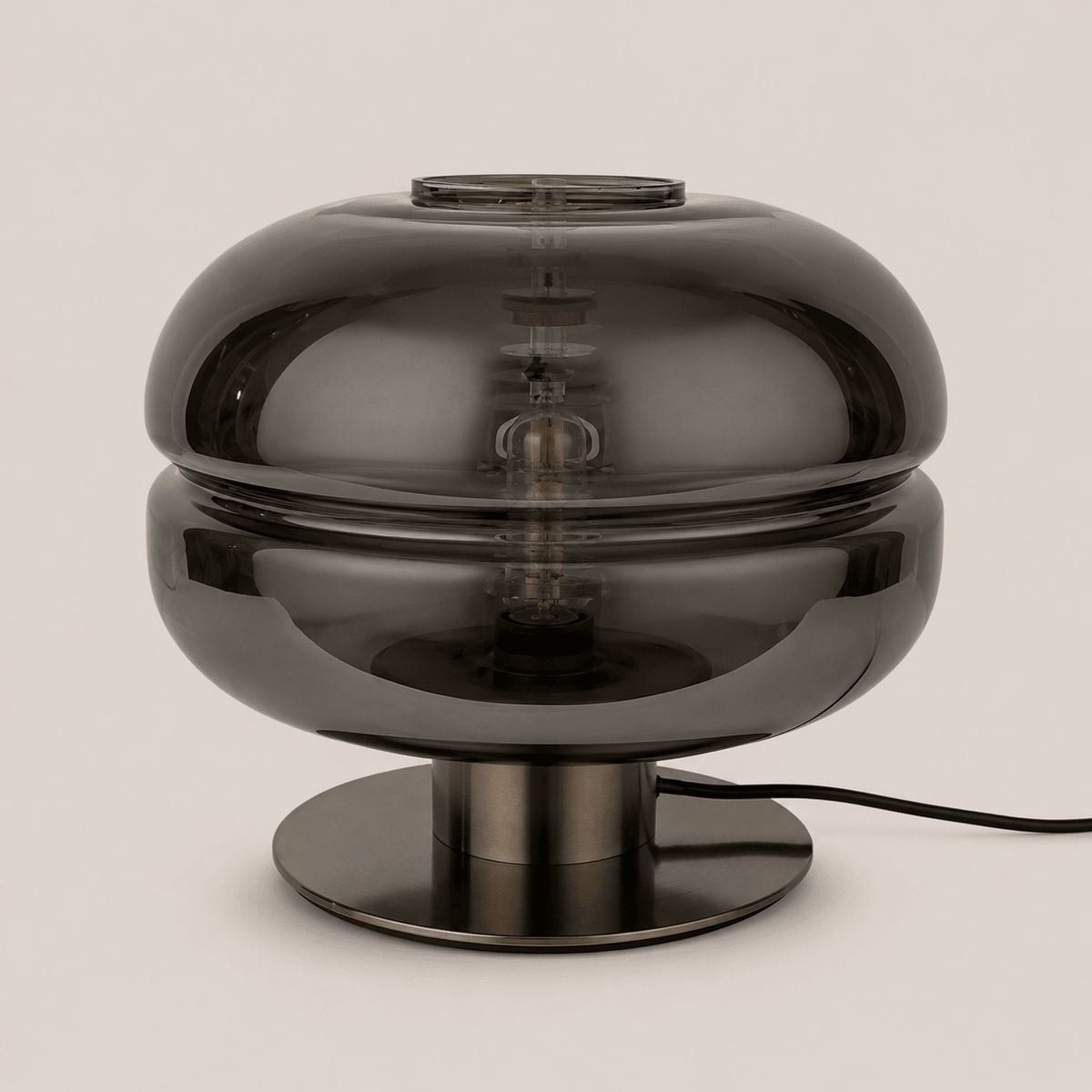 Simone | Postmodern Glass Table Lamp - Luma House