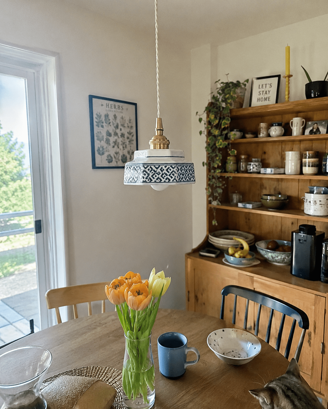 Taro | Retro Ceramic Pendant Light - Luma House