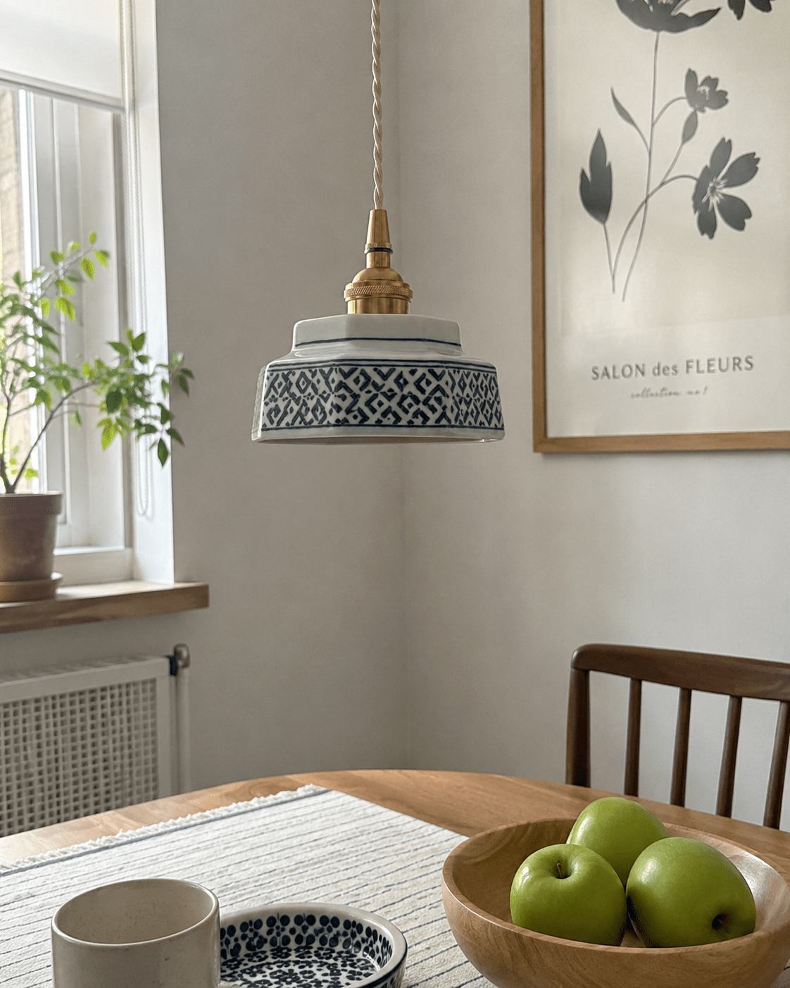 Taro | Retro Ceramic Pendant Light - Luma House