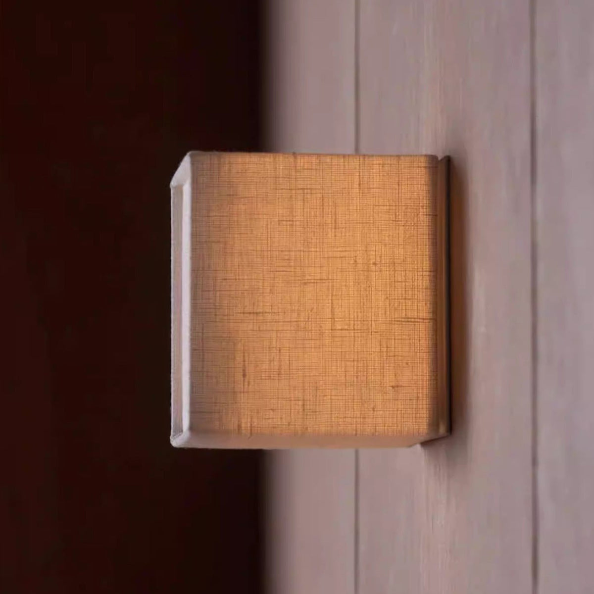 Tomo | Japanese-Style Fabric Wall Sconce - Luma House