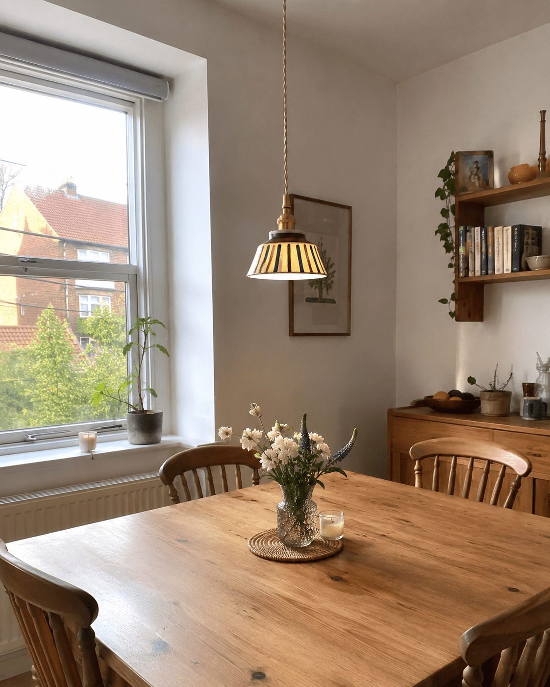 Wei | Retro Ceramic Pendant Light - Luma House