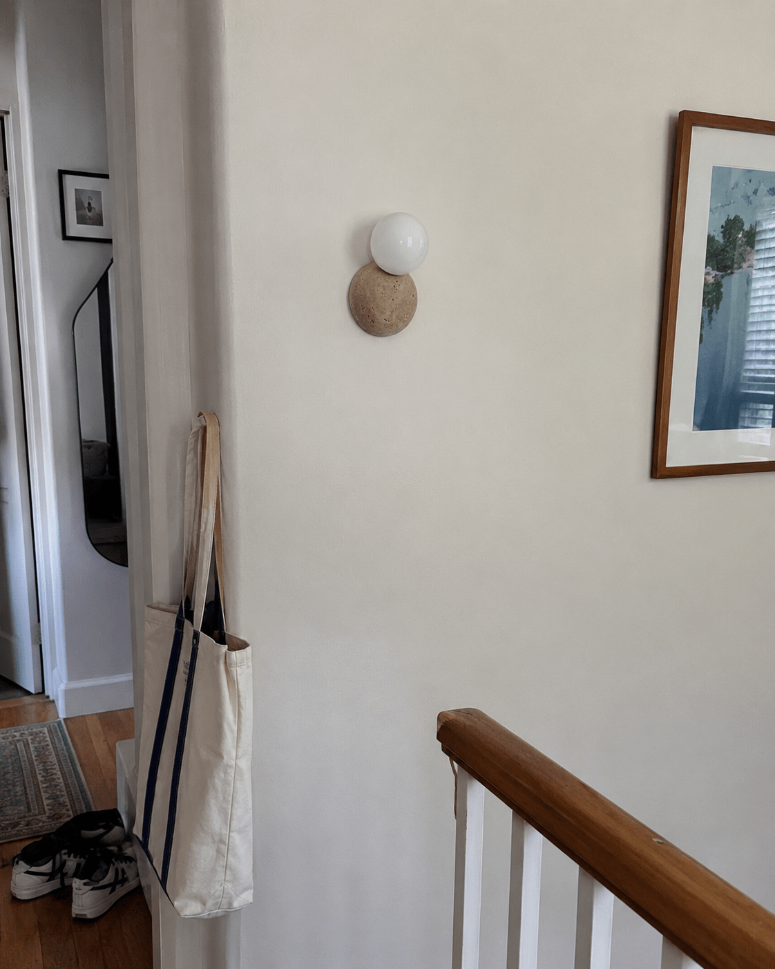 Wes | Stone Globe Wall Sconce - Luma House