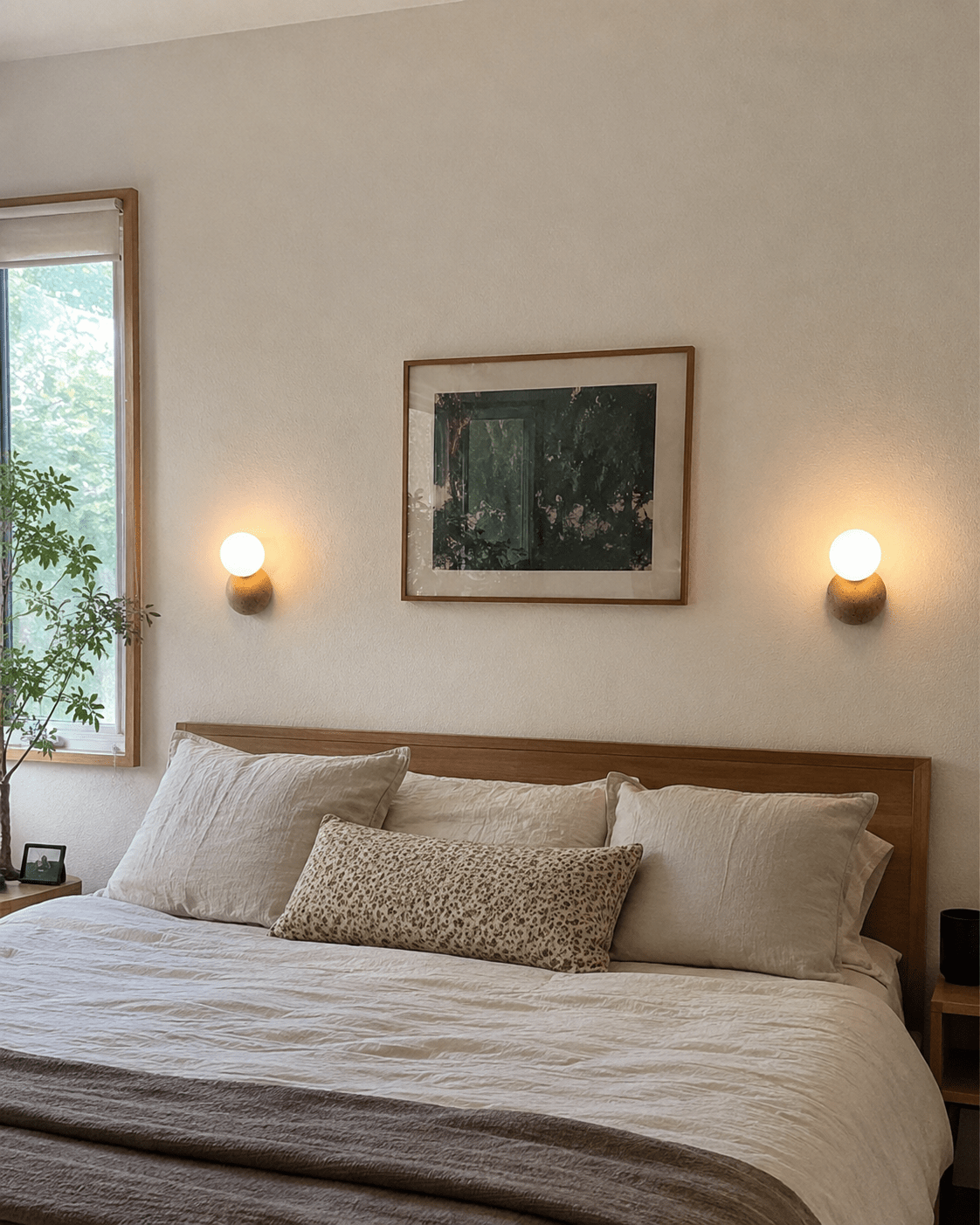 Wes | Stone Globe Wall Sconce - Luma House