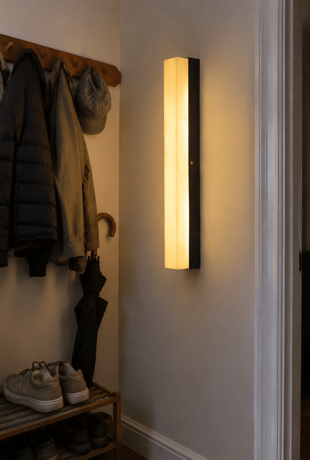 Wren | Marble Strip Wall Sconce - Luma House